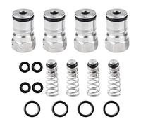 Giwnhvx Lot de 2 paires de broches pour fûts avec bloc une boule de type cornelius, obturateur et ressorts en acier inoxydable, filetage femelle un gaz + liquide