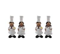 Giwnhvx Lot de 2 paires de décorations de cuisine en résine pour décoration de maison, armoire à vin, fenêtre, restaurant, boulangerie
