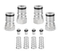 Giwnhvx Lot de 2 paires de poteaux de verrouillage à bille en acier inoxydable 304, maison 19/32"-18 Dioxyde de carbone pour réservoir d'essence de bière liquide