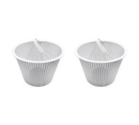 Giwnhvx Lot de 2 paniers lestés de 20,3 cm pour écumoire SP1070, panier d'écumoire robuste pour l'entretien de la piscine, poids et poignée inclus