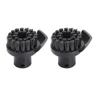 Giwnhvx Lot de 2 pièces de rechange pour nettoyeur vapeur SC1/SC2/SC3/SC4/SC5 Brosse ronde