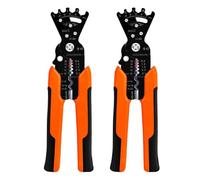 Giwnhvx Lot de 2 pinces à dénuder multifonctionnelles pour électricien - Pour couper les fils - Pressage spécial de fil