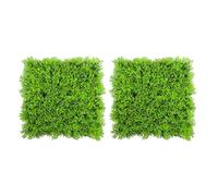 Giwnhvx Lot de 2 plantes artificielles vertes pour aquarium