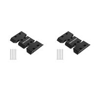 Giwnhvx Lot de 2 plaques antidérapantes LCG centre inférieur de traduction en métal pour 1/10 RC Crawler Axial SCX10 I II III Capra, 1