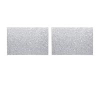 Giwnhvx Lot de 2 plaques de protection en PVC 3 plis pour guitare basse Blanc perle 42 x 29 x 2 cm