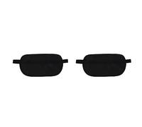 Giwnhvx Lot de 2 pochettes pour passeport, argent, ceinture de sécurité, noir