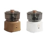Giwnhvx Lot de 2 presse-purée électriques à pression pour légumes - Mini cuisine - 350 ml - Chargement USB A