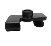 Giwnhvx Lot de 2 rallonges de clé en acier carbone noir 1,27 cm pour écrous et boulons à levier tenaces