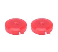 Giwnhvx Lot de 2 règles de couture rétractables Rouge 1,5 m