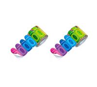 Giwnhvx Lot de 2 rouleaux de bords autocollants pour tableau d'affichage de 59 pieds, autocollant avec bord roulé avec motif pastel pour l'ameublement de classe scolaire