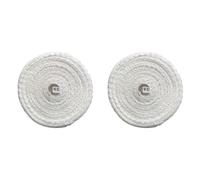 Giwnhvx Lot de 2 sacs de cuisine, filet pour viande de porc, grille, tressé, pour sabots, corde en coton, accessoires en corde pour emballage, 3 mètres