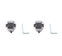 Giwnhvx Lot de 2 supports de cymbales pour extension de cymbale, support d'extension de cymbale à eau, support de tambour multifonctionnel pince de cymbale pour caisse claire