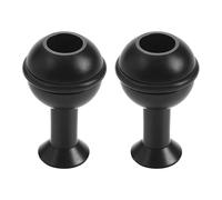Giwnhvx Lot de 2 supports de lampe de poche à tête sphérique 1/4 pour appareil photo