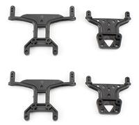 Giwnhvx Lot de 2 supports de poteau de carrosserie avant et arrière 144002-1994 pour 144002 1/14 RC Pièces de rechange Accessoires