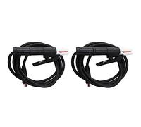 Giwnhvx Lot de 2 supports de soudage à l'arc 300 de haute qualité pour électrode - Câble de 3 mètres EN60974-12