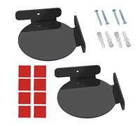 Giwnhvx Lot de 2 supports ronds pour moniteur de bébé, petite étagère murale de salon, support de moniteur de rechange pour chambre à coucher