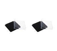 Giwnhvx Lot de 2 tampons encreurs pour lettres de mariage Noir