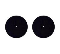 Giwnhvx Lot de 2 tapis de plateau en feutre pour tourne-disque vinyle 3 mm d'épaisseur