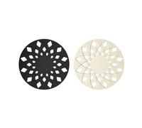 Giwnhvx Lot de 2 tapis isolants à haute température en gel de silice pour table G