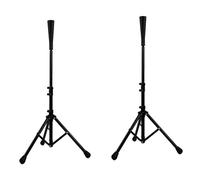 Giwnhvx Lot de 2 tees de baseball et de softball de 63,5 cm à 100,3 cm pour frapper la hauteur réglable pour l'entraînement, l'entraînement, le voyage
