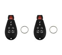 Giwnhvx Lot de 2 télécommandes de voiture à 7 boutons compatibles avec Town Country 2008-2015 Grand Caravan 2008-2014