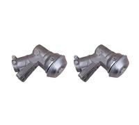 Giwnhvx Lot de 2 têtes d'engrenage pour débroussailleuse Oleo - Diamètre 36/37/38/43/44 - 28 mm - 10T