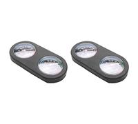 Giwnhvx Lot de 2 thermomètres hygromètres pour aquarium, vivarium, terrarium