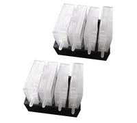 Giwnhvx Lot de 2 valves unidirectionnelles pour amortisseur d'encre 4 couleurs pour imprimante à jet d'encre