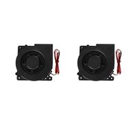 Giwnhvx Lot de 2 ventilateurs 12 W 24 V pour ordinateur Radial Turbo 12032 tr/min haut volume d'air Kit de refroidissement auxiliaire