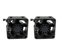 Giwnhvx Lot de 2 ventilateurs de refroidissement TFA0412CN pour 4028 DC12 V 0,81 A 8200 tr/min 4 fils PWM contrôle de température 4 cm