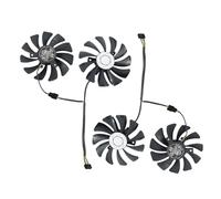 Giwnhvx Lot de 2 ventilateurs de remplacement pour carte graphique Gtx 1060 Oc 6G Gtx 960 P106-100 P106-100 P106 85 mm