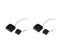 Giwnhvx Lot de 2 ventilateurs pour 3 ventilateurs V3 SE, 4010 CC 24 V 2510 Axial Refroidissement Extrudeuse Hotend Ventilateur dissipateur thermique