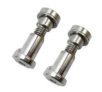 Giwnhvx Lot de 2 vis de réglage de tige de selle de vélo en acier haute résistance 15-25 mm