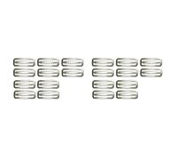 Giwnhvx Lot de 20 anneaux de maintien de ceinture de plongée sous-marine avec anneau de maintien pour harnais de ceinture Accessoires de plongée en apnée