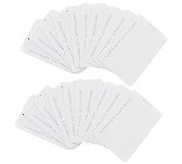 Giwnhvx Lot de 20 cartes de proximité RFID Blanc 125 kHz 0,8 mm
