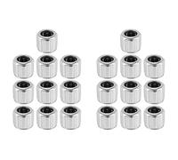 Giwnhvx Lot de 20 roulements à aiguilles HF081412 - Bague extérieure octogonale - Roulement à aiguilles unidirectionnel - 8 x 14 x 12 mm - Pour l'industrie manufacturière