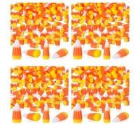 Giwnhvx Lot de 200 perles de maïs artificielles 3D en résine pour Halloween