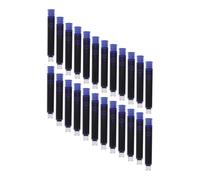 Giwnhvx Lot de 200 stylos de calligraphie avec encre, recharges pour stylos à encre, stylos universels, encre utile pour stylo, recharge pour stylos pour Calligraphie, bleu