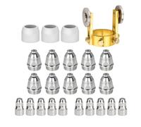 Giwnhvx Lot de 24 consommables pour torche plasma P80 de 1,5 mm, embouts d'électrode, pour coupe-plasma BTC800DP