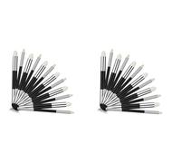 Giwnhvx Lot de 24 éponges à double tête lavables pour estomper les croquis