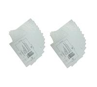 Giwnhvx Lot de 24 feuilles lubrifiantes pour déchiqueteuse de papier portable