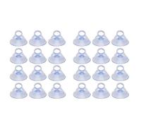 Giwnhvx Lot de 24 supports à ventouse pour aquarium avec boucles pour plantes suspendues sur le pare-brise en verre, etc