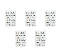 Giwnhvx Lot de 240 couronnes de montre étanches avec boîte