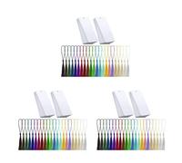 Giwnhvx Lot de 240 marque-pages vierges en papier cartonné avec 240 pompons colorés, marque-pages en papier artisanal pour projets de bricolage en classe