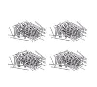 Giwnhvx Lot de 240 vis à tête ronde en acier inoxydable 304 Argenté M2 x 40 mm