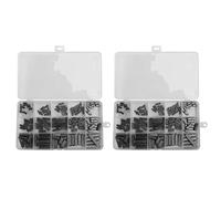 Giwnhvx Lot de 280 clés en stock absorbantes 10 mm 16 mm X12 mm X20 mm X25 mm X30 mm Keystock Clé ronde Ended Clé parallèle Drive Shaft Set Keys