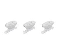 Giwnhvx Lot de 3 accessoires pour loquet de porte pour caravane, bateau, loquet, clip