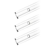 Giwnhvx Lot de 3 barres coulissantes en aluminium pour barre de scie à table (400 mm)