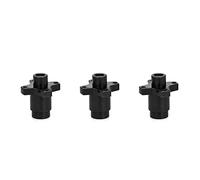 Giwnhvx Lot de 3 bobines de verrouillage différentiel en métal pour verrouillage différentiel axial RBX10 Ryft 1/10 RC Crawler Pièces de mise à niveau de voiture