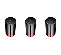 Giwnhvx Lot de 3 bouchons sous vide pour bouteille de vin électrique, bouchons de vin réutilisables, conservateur de vin, bouchon sous vide